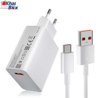 شارژر شیائومی 33 وات دو پین با کابل 