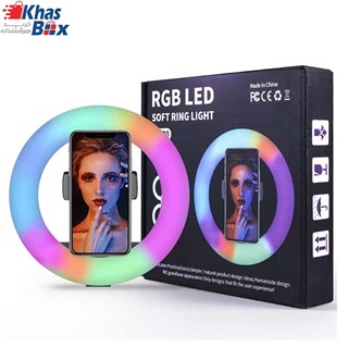 رینگ لایت مدل MJ33-RGB