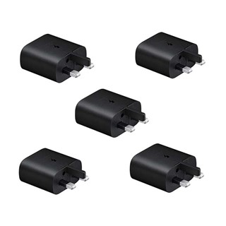 پک 5 عددی آداپتور سامسونگ 25 وات (اصل) 