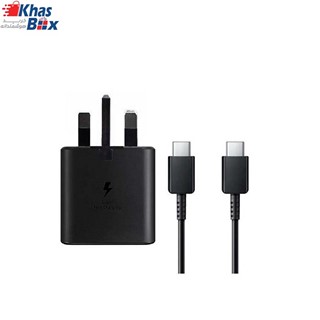 شارژر 45W اصلی سامسونگ Galaxy S23 Plus به همراه کابل 1.8 متری Type-C
