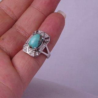 انگشتر زنانه فیروزه نیشابوری اصل طبیعی مردانه