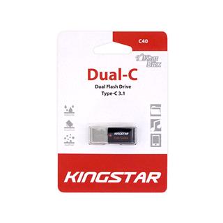 فلش مموری کینگ استار مدل Dual-C C40 ظرفیت 32 گیگابایت
