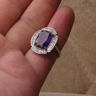 انگشتر آماتیست صنعتی زنانه
