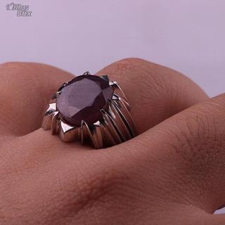 انگشتر یاقوت سرخ آفریقایی اصل مردانه 