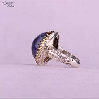 انگشتر یاقوت کبود اصل آفریقایی مردانه