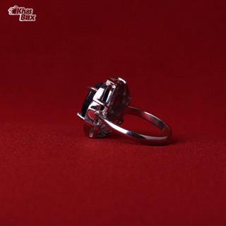 انگشت یاقوت کبود افریقایی اصل زنانه