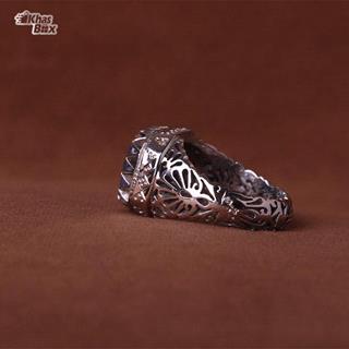 انگشتر بلو توپاز سوئیسی اصل مردانه