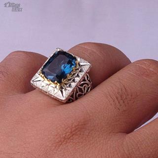 انگشتر توپاز لندن اصل مردانه