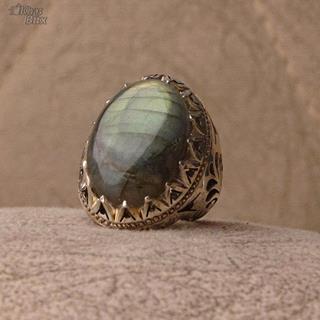 انگشتر لابرادوریت اصل مردانه