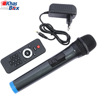 اسپیکر چمدانی بلوتوثی رم و فلش خور XP-Product XP-M1211A + میکروفون و ریموت کنترل