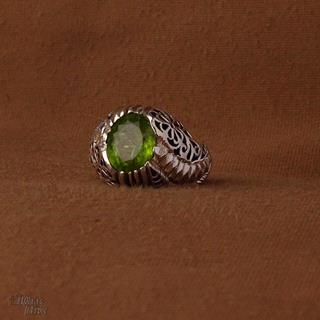 انگشتر زبرجد اصل مردانه