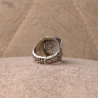 انگشتر فیروزه نیشابوری اصل و طبیعی مردانه