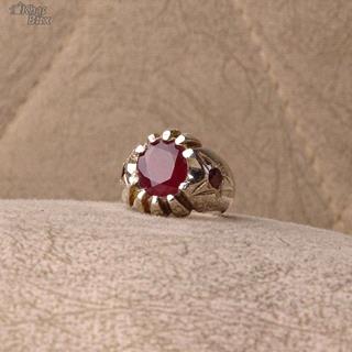 انگشتر یاقوت سرخ آفریقایی اصل مردانه