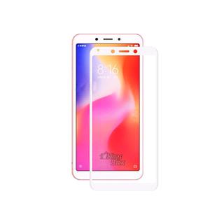 محافظ صفحه نمایش (گلس) تمام صفحه شیائومی مدل Redmi 6A سفید