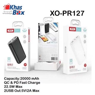 پاوربانک XO مدل PR127 PD+QC