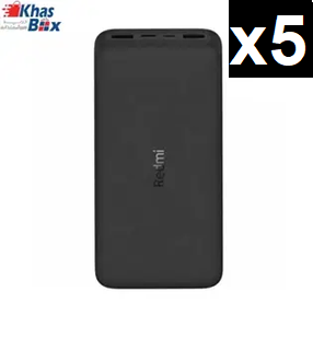 پاوربانک شیائومی مدل Redmi PB200LZM ظرفیت ۲۰۰۰۰ میلی آمپر ساعت