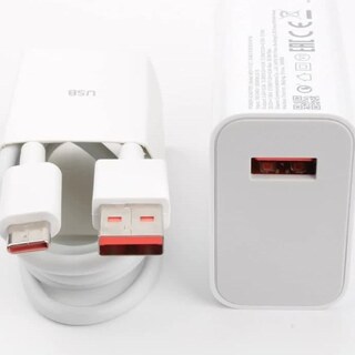 شارژر شیائومی 33 وات دو پین با کابل اصل