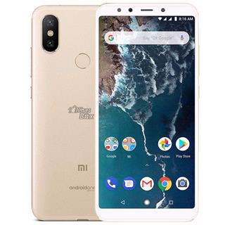 گوشی موبایل شیائومی Mi A2 128GB RAM 6 طلایی