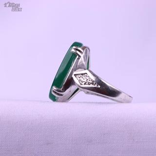 انگشتر عقیق سبز نقش حرز امام رضا (ع)