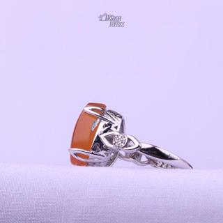 انگشتر عقیق یمنی اصل زنانه