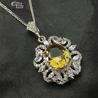 نیم ست نقره الکساندریت زنانه