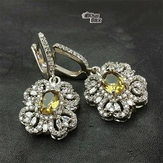 نیم ست نقره الکساندریت زنانه