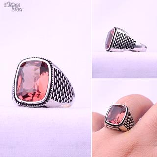 انگشتر الکساندریت هفت رنگ مردانه