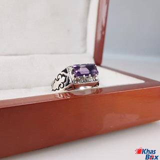 انگشتر آماتیس مردانه اصل کد1.32