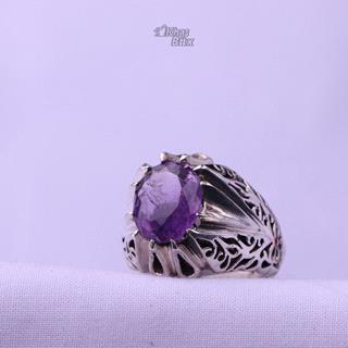 انگشتر آماتیست اصل رکاب دستساز مردانه
