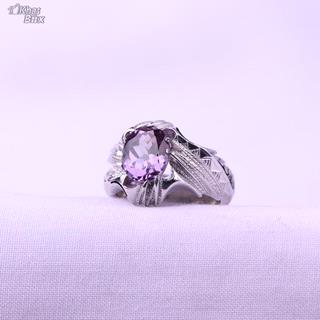 انگشتر الکساندریت درجه یک رکاب دستساز