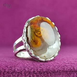 انگشتر شجر طبیعی خزه ای