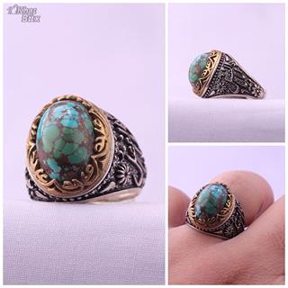 انگشتر مردانه  فیروزه نیشابور