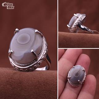 انگشتر نقره زنانه باباقوری