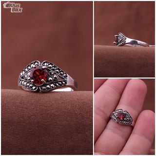انگشتر زنانه گارنت اصل