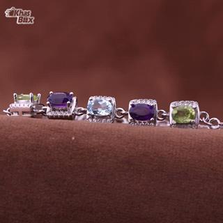 دستبند زنانه جواهر اصلی 