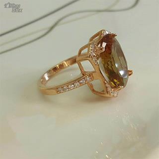 انگشتر زنانه نقره رزگلد الکساندریت