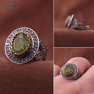 انگشتر زبرجد مردانه اصل