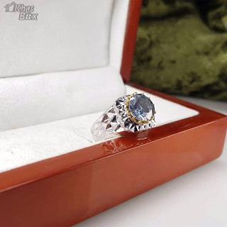 انگشتر موزانایت مردانه الماس روسی