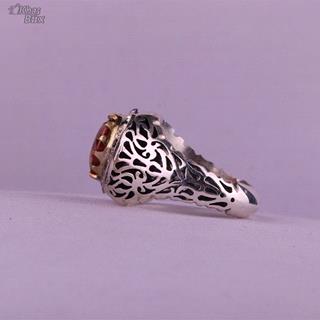 انگشتر نقره الکساندریت مردانه 