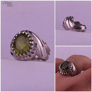 انگشتر زبرجد آفریقایی اصل مردانه 