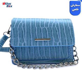 کیف زنانه برند lodo vico مدل 233CTSR آبی