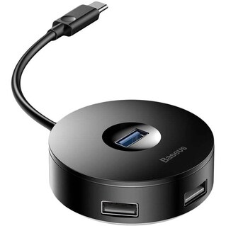 هاب 4 پورت USB-C باسئوس مدل PC - سفید