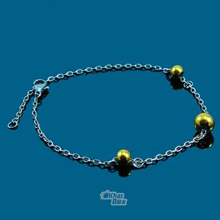 دستبند نقره ای دخترانه با آویز مدل DT-65 