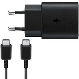 شارژر سامسونگ مدل EP-TA800 25W دو پین همراه کابل اصل