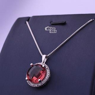 گردنبند الکساندریت هفت رنگ زنانه