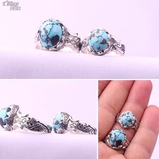 انگشتر ست فیروزه نیشابور 