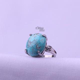 انگشتر فیروزه نیشابور اصل زنانه