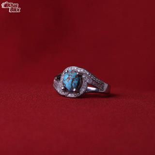 انگشتر زنانه فیروزه نیشابوری اصل طبیعی مردانه