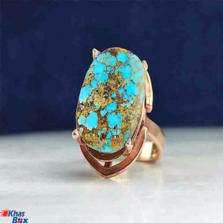 انگشتر فیروزه زنانه شجر اصلی نیشابور