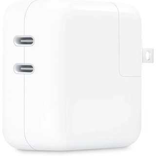 شارژر دیواری اپل مدل Dual USB-C Port توان ۳۵ وات